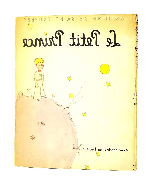 Primeira edição de O pequeno príncipe publicada nos Estados Unidos em 1943.