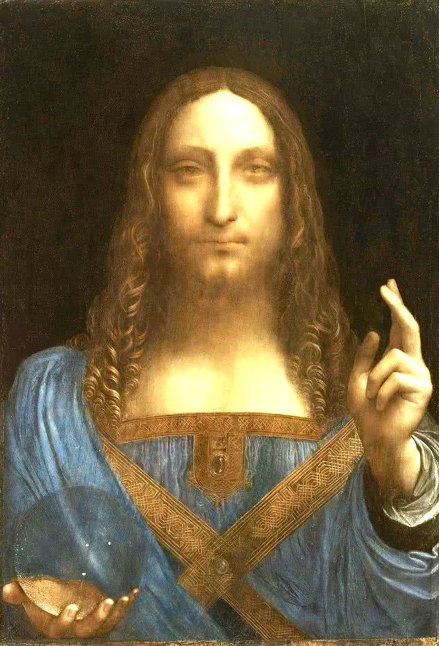 Salvator Mundi - 45.4 cm × 65.6 cm