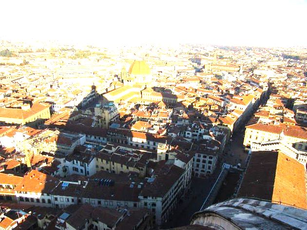 Vista da Catedral de Florença.