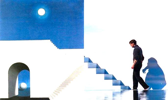 O show de Truman e tela de Magritte