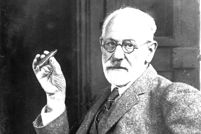 Retrato de Sigmund Freud