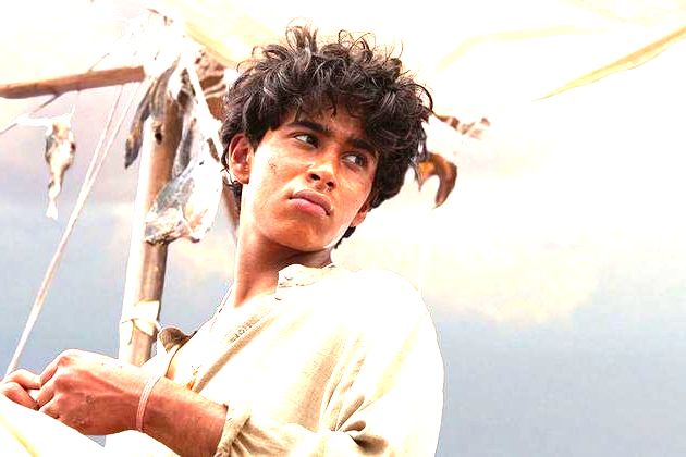 Suraj, o protagonista de As aventuras de Pi.