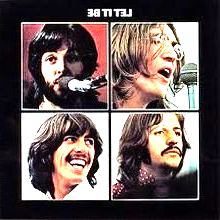 Capa do álbum Let it be de 1970.