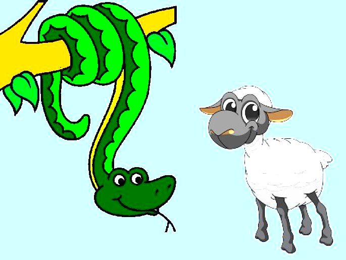 serpente e cabrito