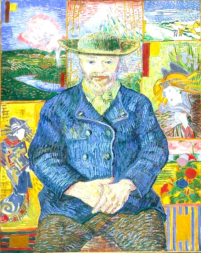 Retrato de Père Tanguy (1887), de Van Gogh