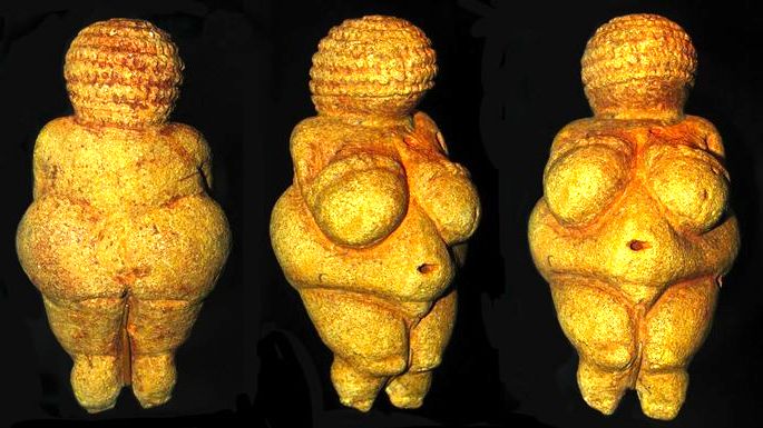 estatueta pré-histórica Vênus de willendorf