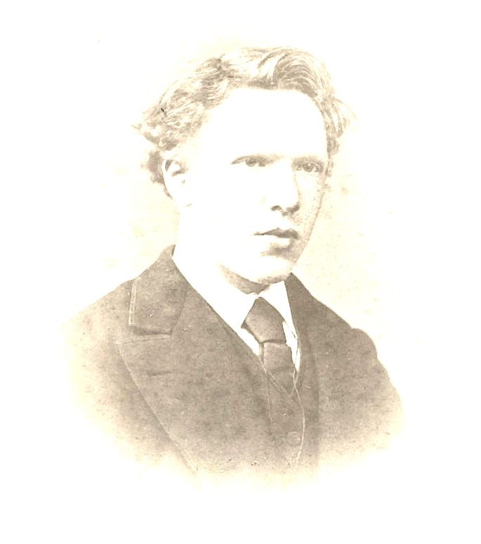 retrato de Van Gogh aos 19 anos