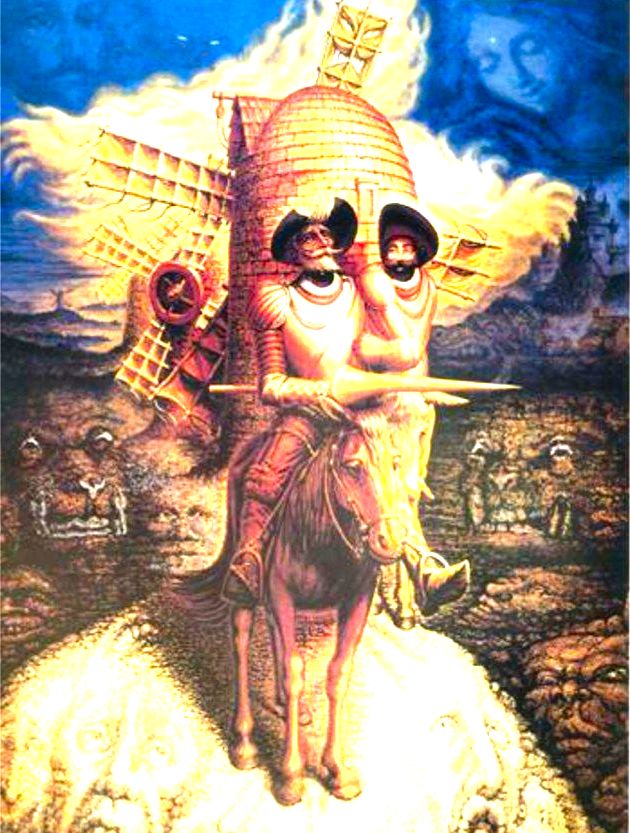 Octavio Ocampo, Visions of Don Quixote, 1989