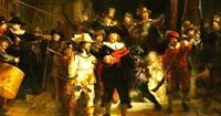 A Ronda Noturna de Rembrandt: Um Quadro